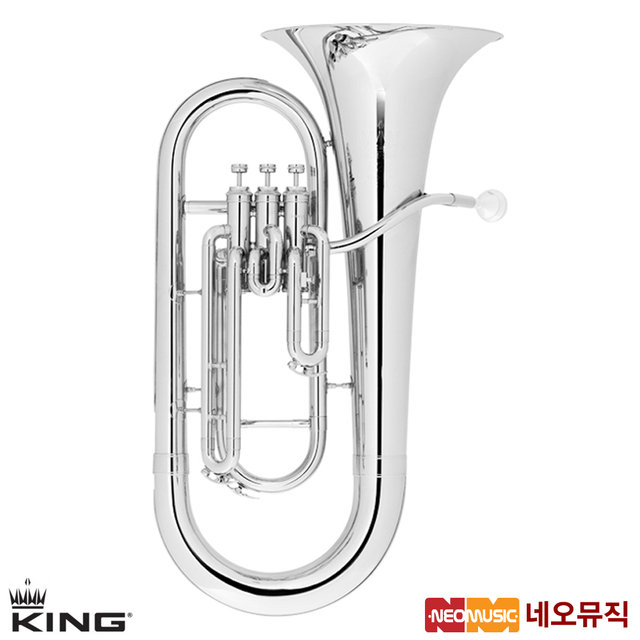 킹유포늄 King Euphonium 628SP 3밸브 실버/중급용
