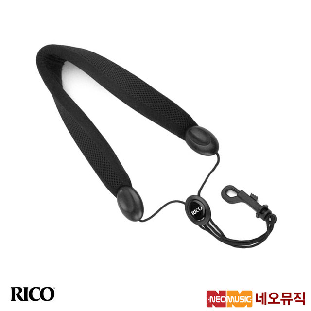 리코 스트랩 Rico Padded Sax Strap with Plastic