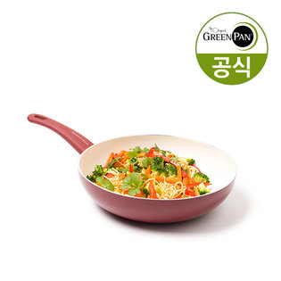 소프트그립II 버건디 DEEP 세라믹 프라이팬 28cm