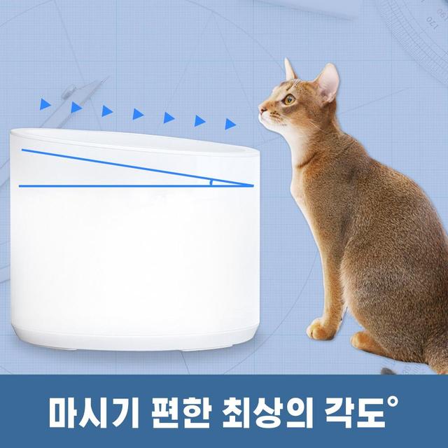 펫트리 petree 화이트 자동급수기 강아지고양이 정수기