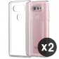  1+1 에어클로 LG V20 핸드폰 투명 케이스 (2개)