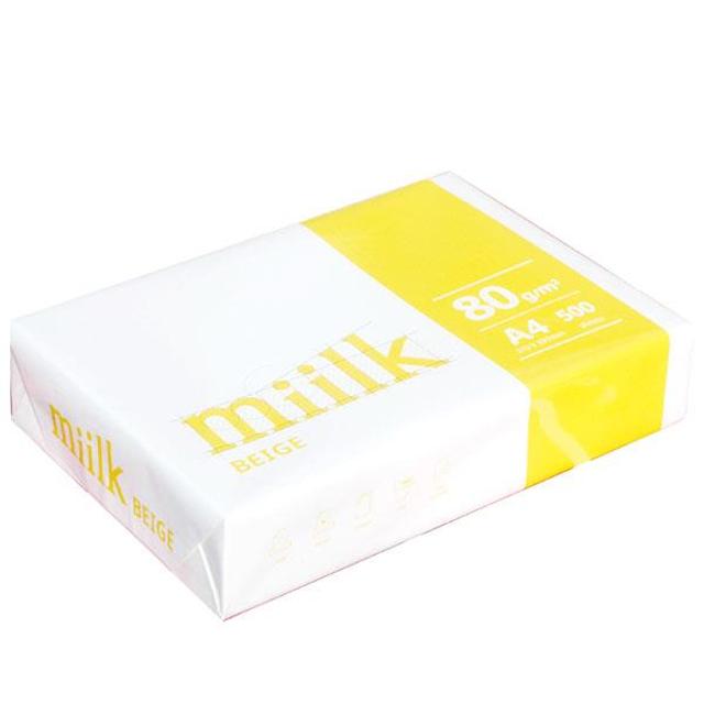 밀크 미색 A4 80g 500매 1권/복사용지/A4용지/복사지
