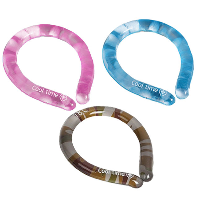 쿨스카프 넥쿨링 튜브 COOLTIME [ 얼음물10분냉각/ 냉동실20분냉각/ 주변온도에 따라 자연냉각]