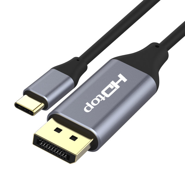 USB C타입 TO 4K 60HZ DP케이블 1.8M HT-3C002