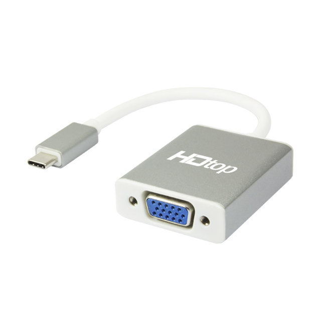 USB C타입 TO VGA 컨버터 RGB 15CM HT-3C005