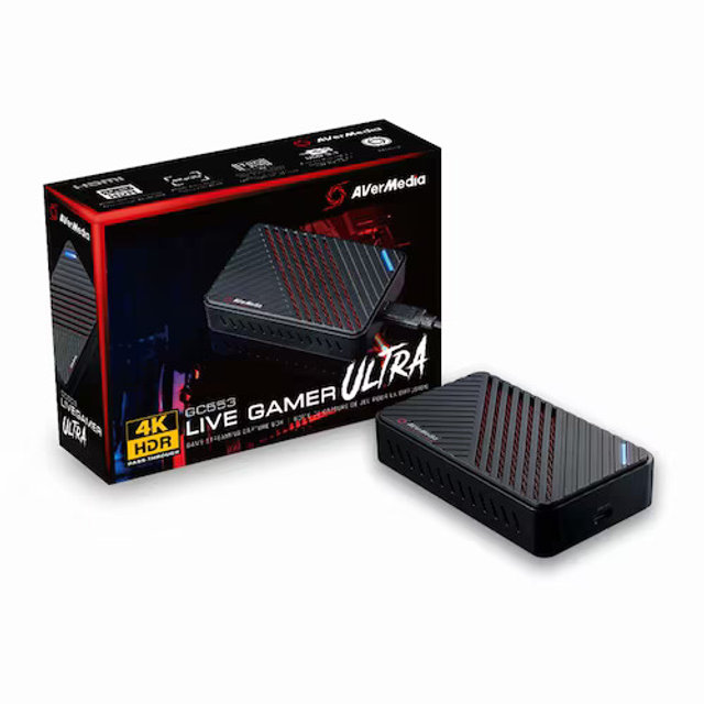에버미디어 AVerMEDIA GC553 4K 외장형 캡쳐보드