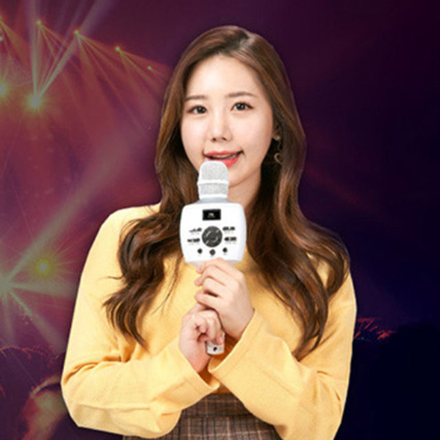 금영 뮤즐2/송하예,임영웅 블루투스 노래방 마이크[화이트][KY-K300][앱쿠폰 포함]