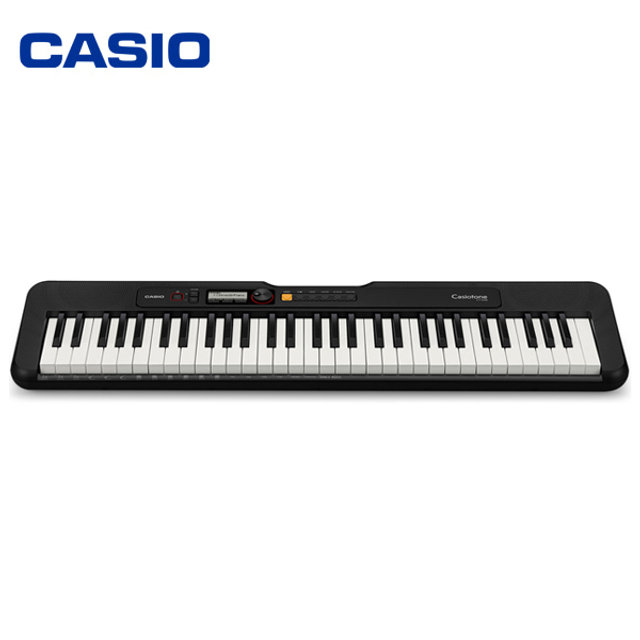카시오 전자키보드 CT-S200 61건반 USB 전자피아노 블랙