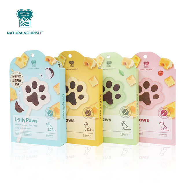 네추라너리쉬 강아지 디저트 간식 리얼미트 덴탈껌 롤리포우 5P (3가지맛)