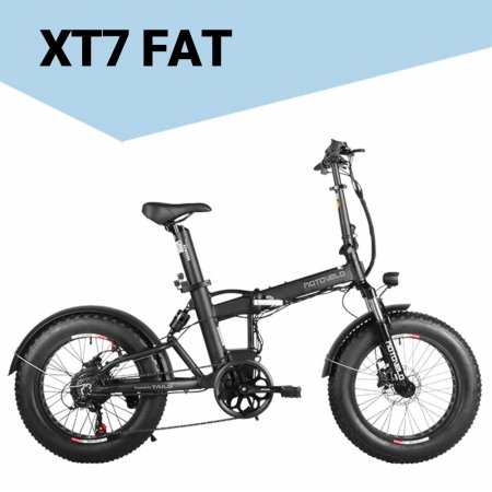  XT7 FAT 전기자전거 모터 350W 배터리 17.5Ah [블랙/PAS]