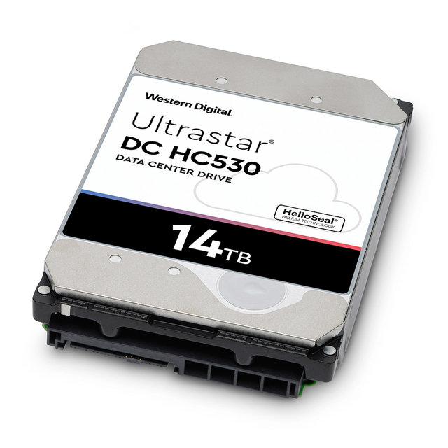 WD Ultrastar DC HC530 14TB WUH721414AL5204 SAS형 헬륨 기업용 5년보증