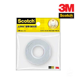3M 스카치 #138 양면테이프 18mmx10m 4614