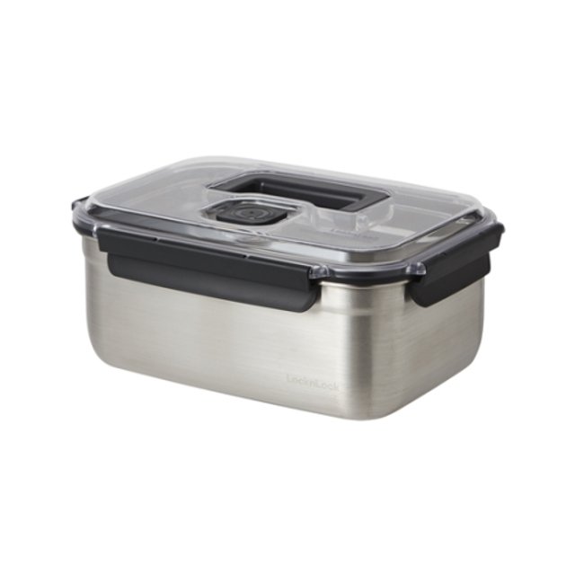 락앤락 숨쉬는 스텐김치통 5.0L _ 직사각 (LST880B)