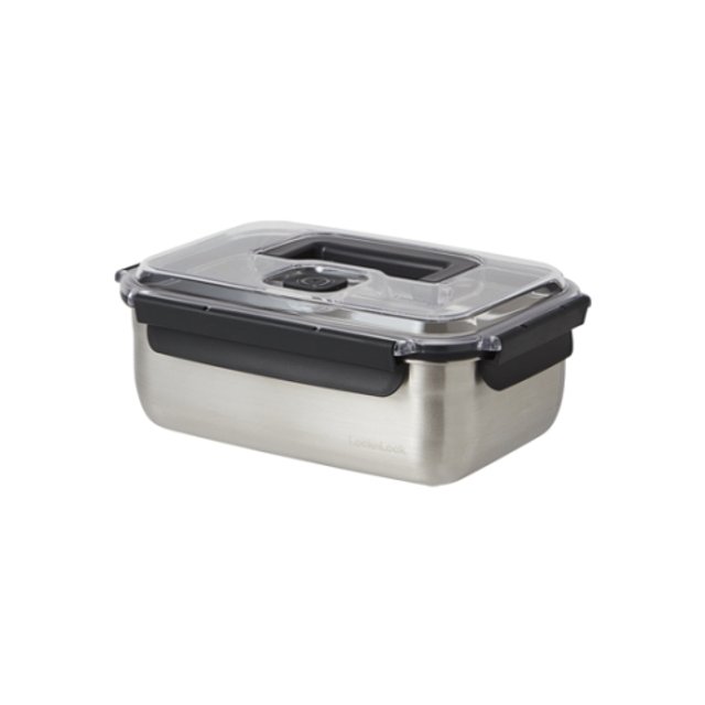 락앤락 숨쉬는 스텐김치통 2.8L _ 직사각 (LST826B)
