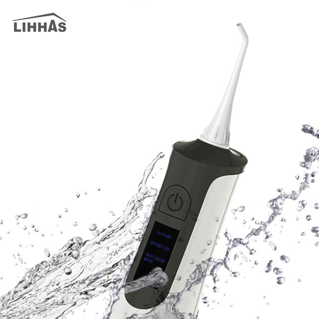 휴대용 무선 구강세정기 워터밤 HCL-100 (그레이)