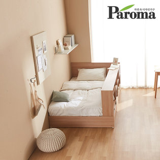 큐브 책장형 수납침대 슈퍼싱글 6회전 본넬매트리스포함