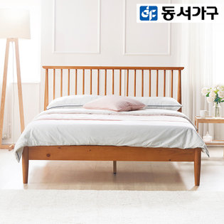  멜라 원목 Q 침대 (독립매트리스) DF918295 