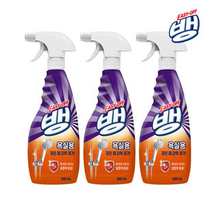 이지오프뱅 찌든때 & 비누때 강력 세정제 500ml x3개