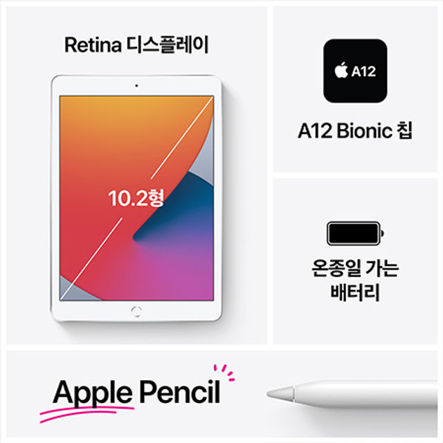 아이패드 8세대 Wi-Fi+Cellular 32GB 그레이