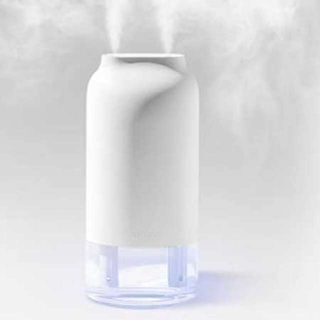 H3 PLUS 듀얼 무선가습기 H3-PLUS-WH (웜화이트, 700ml, 수위감지센서, 상부급수)