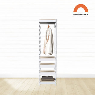 스피드랙 V2 행거 W500XD500XH2400X5단X행거봉1개 드레스룸