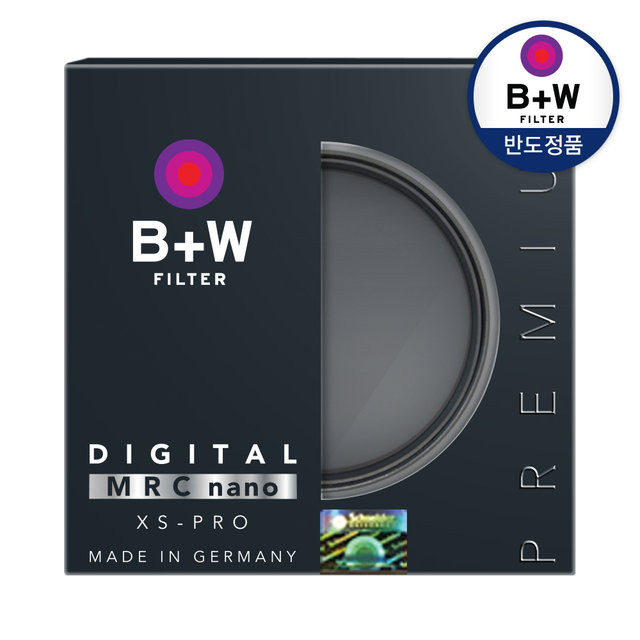 [B+W] KASEMANN CPL MRC 55mm 카메라 렌즈 필터 XS-PRO NANO (HTC)