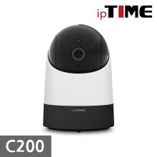 IPTIME C200 200만화소 가정용 홈CCTV IP네트워크 회전형 카메라