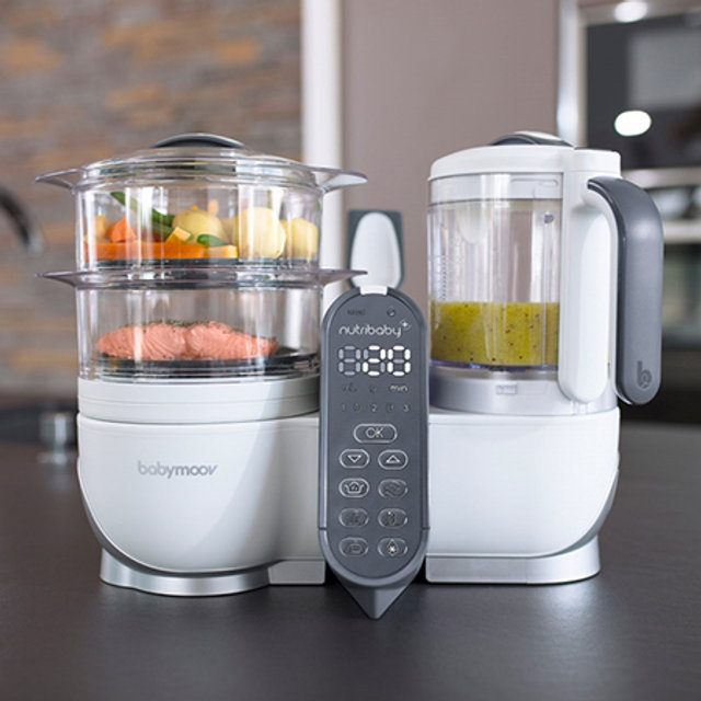 베이비무브 이유식마스터기 쿡마스터플러스 이유식조리기 [그레이][5in1 올인원 이유식마스터기 멀티쿠커]