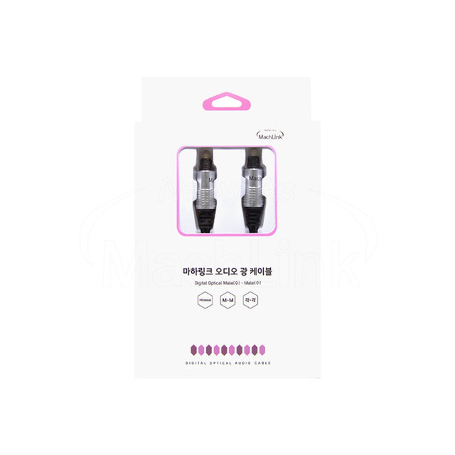 오디오 각 TO 각 6파이 광 옵티컬 케이블 15M ML-FG150