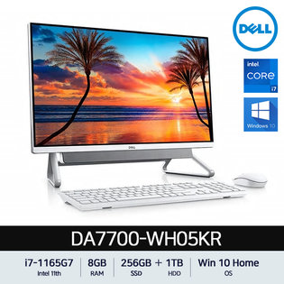 DELL 인스피론 7700 올인원PC DA7700-WH05KR[i7-1165G7/8GB/256GB+1TB/27형]