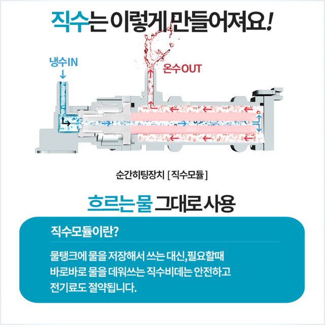 [자가설치] 블루밍 방수 직수 비데 필터없는 비데 IPX-X623A
