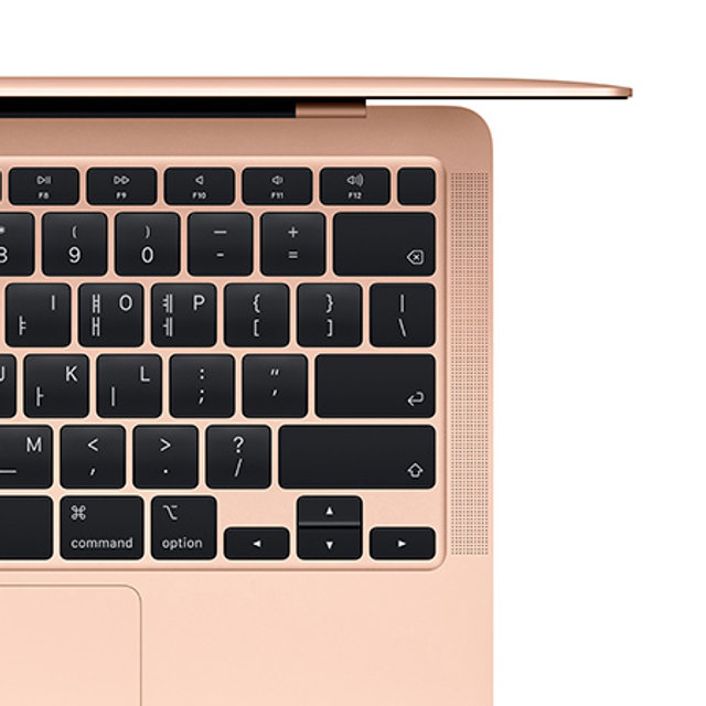 맥북에어 13 M1, 7코어 GPU, 8GB RAM, 256GB SSD - 골드 [MGND3KH/A]