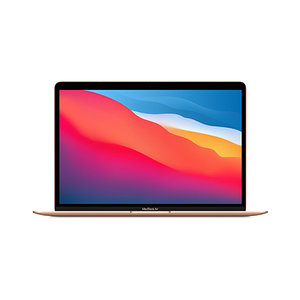 맥북에어 13 M1, 8코어 CPU, 7코어 GPU, 8GB RAM, 256GB SSD - 골드 [MGND3KH/A]