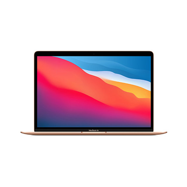 맥북에어 13 M1, 7코어 GPU, 8GB RAM, 256GB SSD - 골드 [MGND3KH/A]