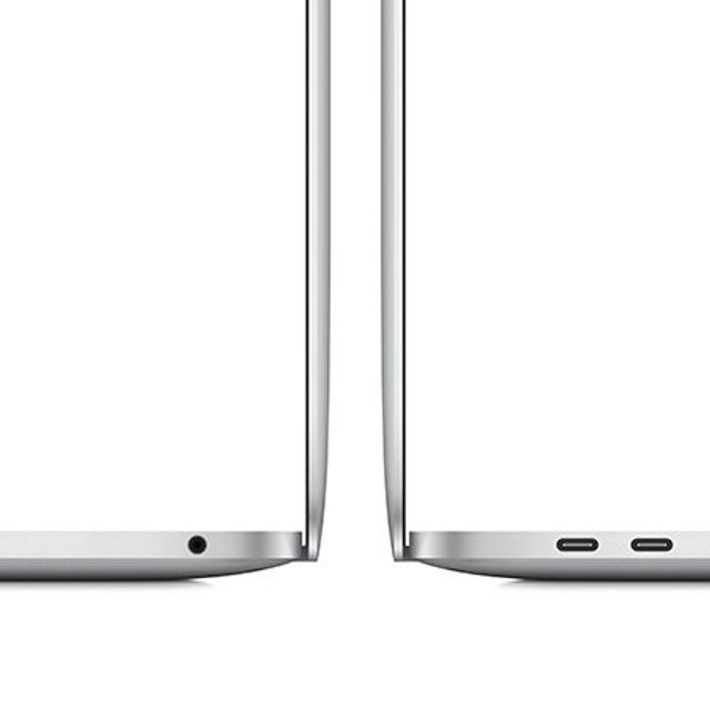 맥북프로 13 M1, 8코어 CPU, 8GB RAM, 256GB SSD - 실버 [MYDA2KH/A]