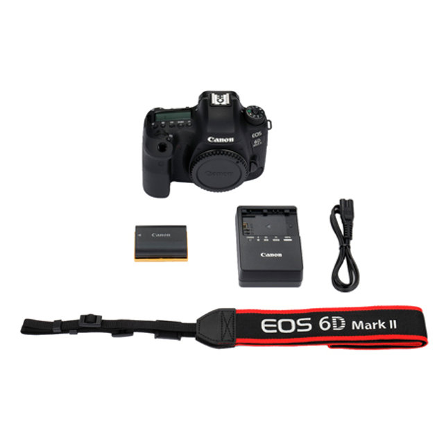 [정품] canon EOS-6D MarkⅡ 풀프레임 DSLR 바디[블랙][렌즈미포함]
