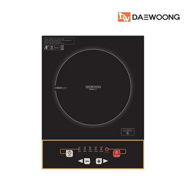 하이라이트 세라믹 전기렌지 1구 DW-EH102