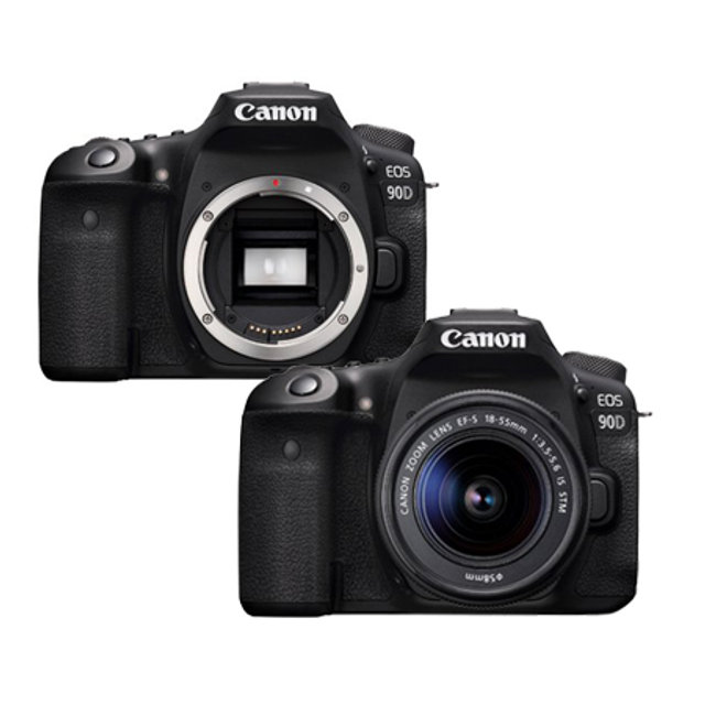 EOS-90D DSLR 바디&렌즈KIT[본체+18-135mm IS STM][블랙] 선택