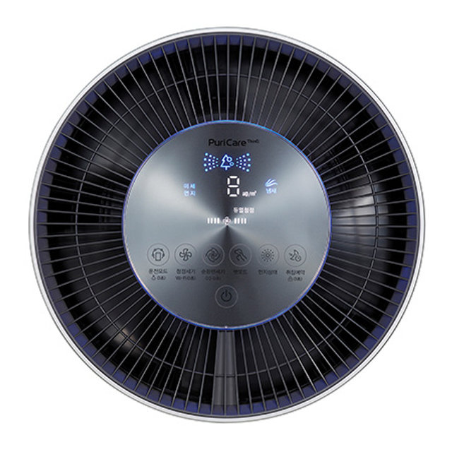 퓨리케어 360° 공기청정기 펫 플러스 AS301DNPA (100m², 뉴메탈 샤인, 21년형)
