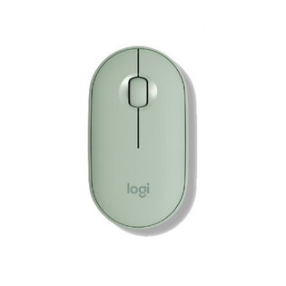 (정가34,900원) [정품]무소음 블루투스&무선 마우스 Pebble M350[그린]