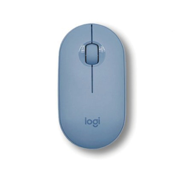 (정가 34,900원) [정품]무소음 블루투스&무선 마우스 Pebble M350[블루]
