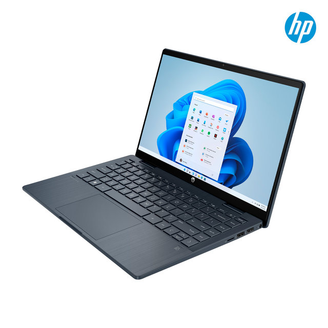 HP 파빌리온 x360 14-ek0148TU 2in1 노트북/12세대 i5/512GB/윈11/터치 펜/태블릿 사무용 대학생 가성비