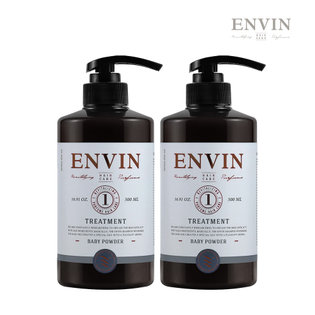 퍼퓸 헤어 트리트먼트 베이비파우더 500ml 1+1개