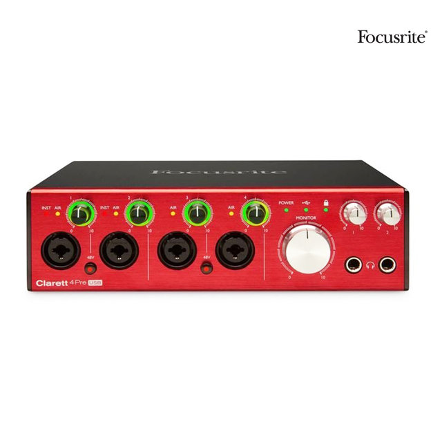 USB 클라렛 오디오 인터페이스[Clarett 4Pre]