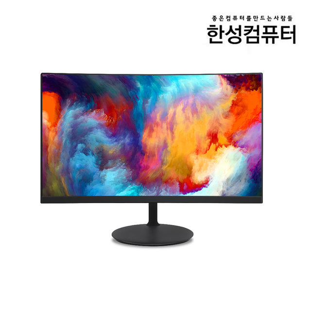 한성컴퓨터 TFG24F07V 59.8cm FHD 커브드 게이밍 모니터(1500R, 75Hz)