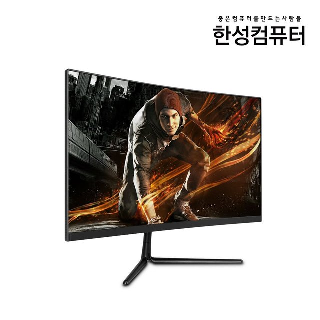 한성컴퓨터 TFG24F14V 59.9cm FHD 커브드 게이밍 모니터 1200R 180Hz