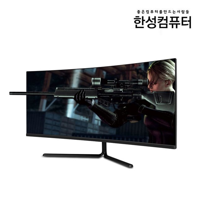 한성컴퓨터 TFG34Q10W 86.4cm WQHD 커브드 게이밍 모니터 1500R 120Hz
