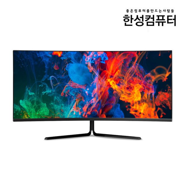 한성컴퓨터 TFG34Q10W 86.4cm WQHD 커브드 게이밍 모니터 1500R 120Hz
