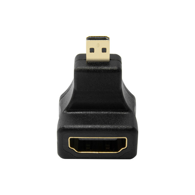 마하링크 HDMI to Micro HDMI F/M 상향 꺾임 젠더 ML-H021