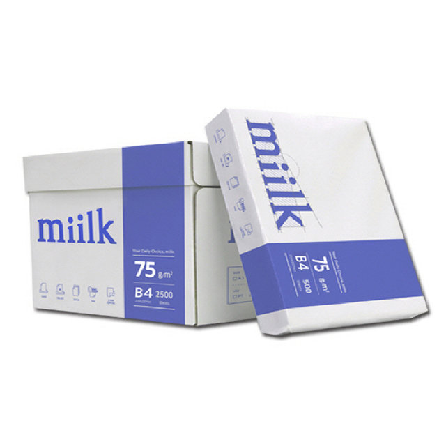 밀크 B4용지 75g 1박스(2500매) Miilk